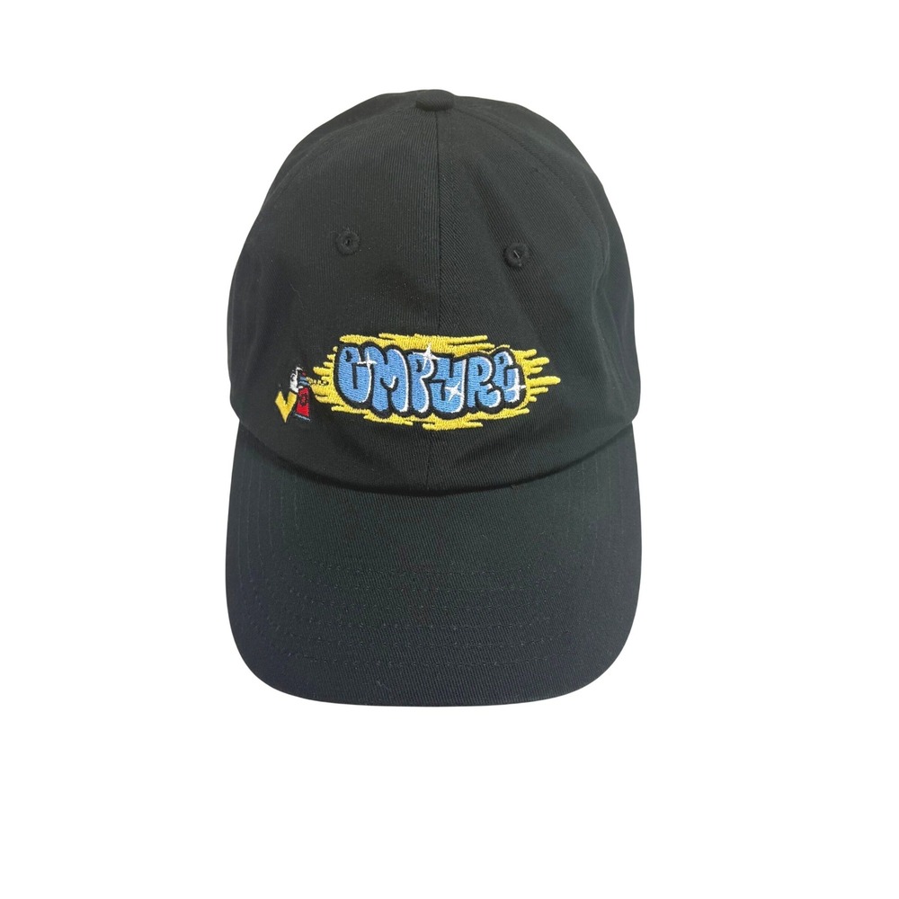 Empyre‎ Baseball Cap OS Black Graffiti Logo Embroidered Adj Zumiez Skater Hat